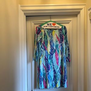 Lily Pulitzer multicolor 3/4 sleeve dress